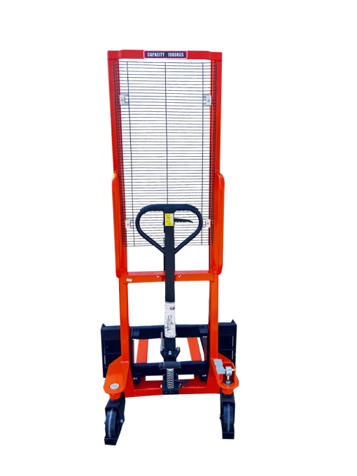 Штабелер гідравлічний 1000кг, підйом-1,6м, довжина вил 1,15м,ширина 330-740мм