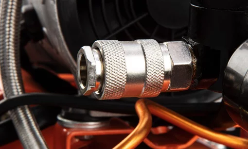 Компресор повітряний Neo Tools, безолійний, 500Вт, 12л, 95л/хв, 8бар, 2-х поршневий, IP20, 17.04кг