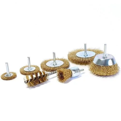 Набір щіток S&R для дриля 7 шт 6 мм