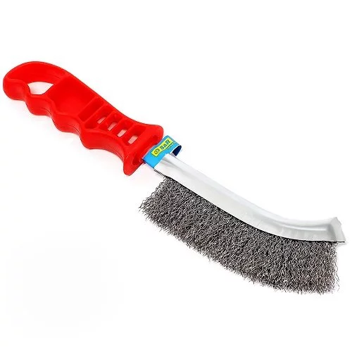 Набір ручних щіток S&R 3 шт. (метал, нерж., латунь)