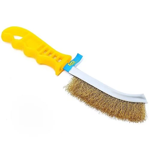 Набір ручних щіток S&R 3 шт. (метал, нерж., латунь)