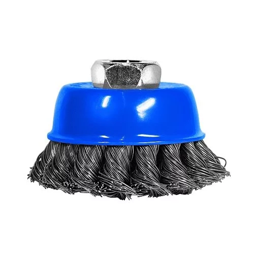 Щітка чашкова пряма S & R 65, сталева плетена проволока