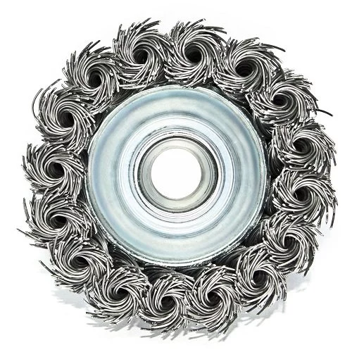 Щітка чашкова пряма S & R 65, сталева плетена проволока