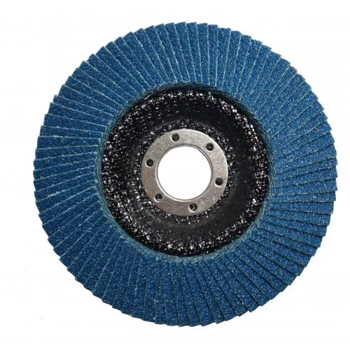 Круг зачистний пелюстковий S&R цирконієвий 125x22,2 з. 40 сталь