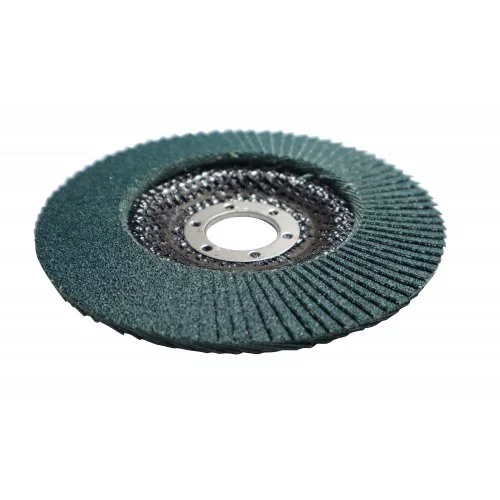 Круг зачистний пелюстковий S&R цирконієвий 125x22,2 з. 80 сталь 3 шт