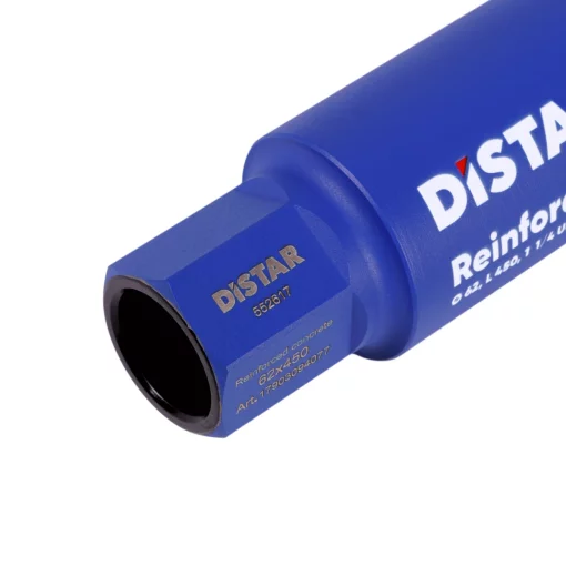 Сверло алмазное DDS-W 62x450-6x1 1/4 UNC Reinforced concrete