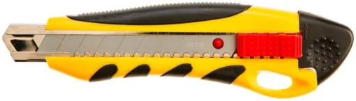 Ніж будівельний сегментований TOPEX, 18мм, корпус двокомпонентний, 177мм