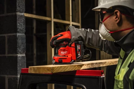 Машина шліфувальна вібраційна акумуляторна MILWAUKEE, M18 BQSS-0, 113х104мм