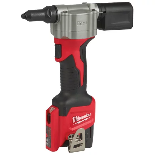 Акумуляторний заклепочник MILWAUKEE M12 BPRT-201X діаметр закл. 2,4-4,8мм 4933464405 (+ заряд.пристрій, 1 акум., 4 накінеч., HD
