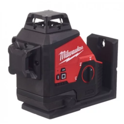 Нівелір лазерний 3D акумуляторний MILWAUKEE, M12 3PL-401C (+заряд. пристрій. ,1акум.Х4Аг, кейс)