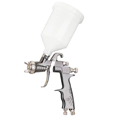 Фарбопульт пневматичний тип LVLP верх.пласт.бачок 600 мл, форсунка-1, 4 мм AUARITA MP-500-1.4