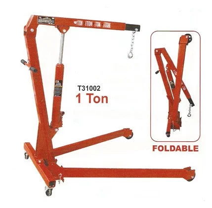 Кран гаражний гідравлічний складаний 1т TORIN T31002