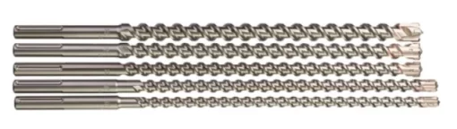 Набір бурів SDS-MAX MX4 MILWAUKEE, (Ø16/18/20/22/25мм) (5шт) пластиковий футляр