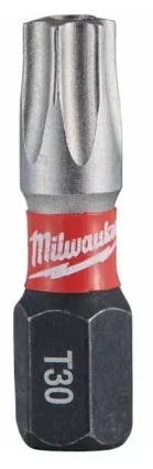 Біта SHOCKWAVE MILWAUKEE, TX50, 25мм, (15шт), пластикова коробка