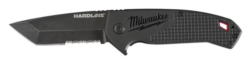 Ніж складний HARDLINE Serrated MILWAUKEE з серейторним лезом 75мм
