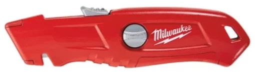 Ніж висувний з трапецевидним лезом MILWAUKEE безпечний самоповертаючийся
