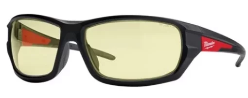 Окуляри захисні PERFORMANCE MILWAUKEE, з покриттям AS/AF (жовті)