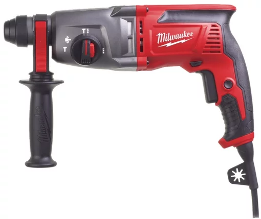 Перфоратор 3-режимний SDS-PLUS PH 26 T енергия удара 2,4Дж MILWAUKEE 4933464580 (+глибиномір, бічна ручка, HD кейс)