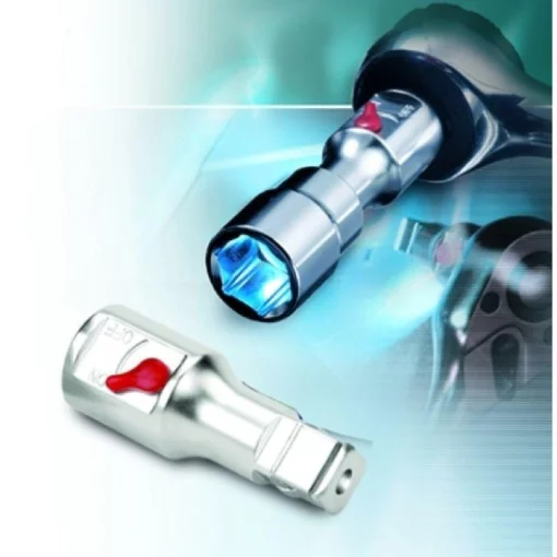 Переходник-удлинитель с подсветкой TOPTUL 1/2"х1/2" + переходник GBAR0205