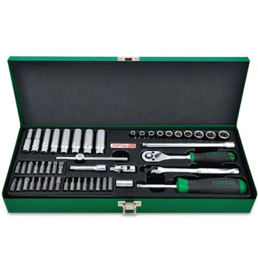 Професійний набір інструменту TOPTUL 1/4" 50ед. (12-гр.) GCAD5004