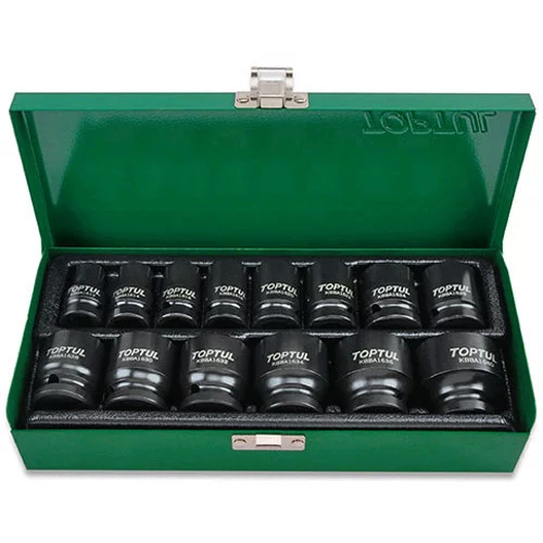 Набір головок дюймових ударних TOPTUL 1/2" 3/8...1-1/4 14ед. GEAD1401