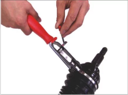 Інструмент для установки стрічкових хомутів ШРУСа TOPTUL JEAE0423