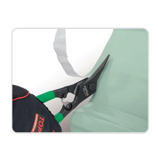 Ножиці для різання металу вигнуті 250 мм TOPTUL SBBH1010