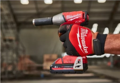 Рукавиці робочі зі шкіряними вставками MILWAUKEE, розмір 10/XL