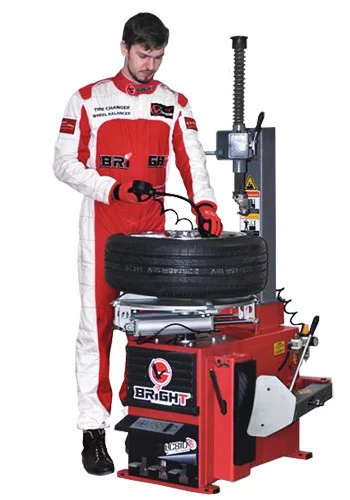 Шиномонтажний верстат напівавтомат легковий 10"-22" BRIGHT LC810 220V