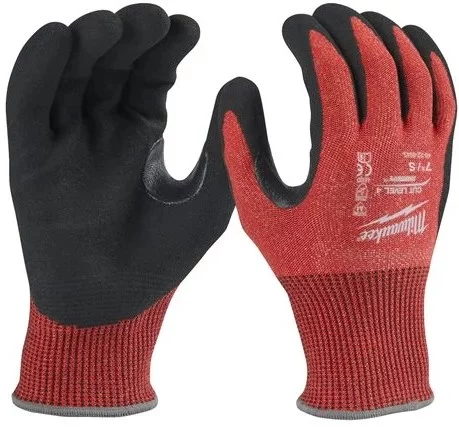 Рукавиці робочі MILWAUKEE, з опором порізам 4/D уровня, размер 8/M