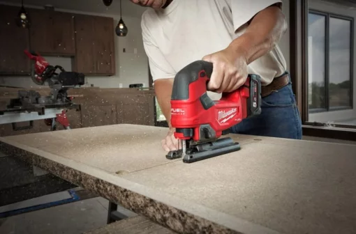 Лобзик акумуляторний MILWAUKEE, M18 FJS-0X (+ полотно, адаптер, кожух, насадка, накладка підошви, HD кейс)