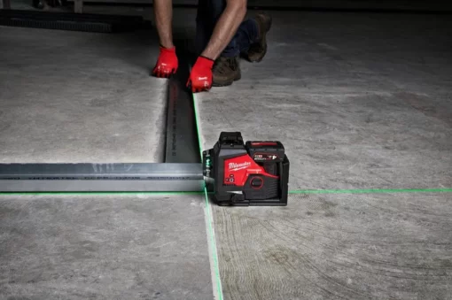 Нівелір лазерний 3D нівелір акумуляторний MILWAUKEE, M12 3PL-0C (кейс)