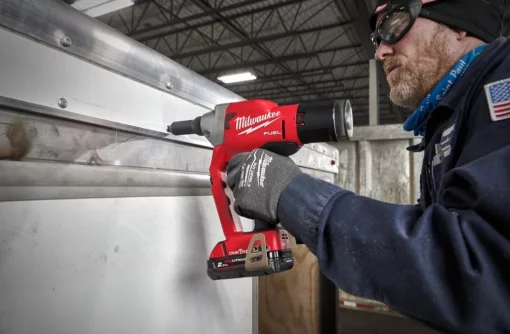 Заклепочник акумуляторний MILWAUKEE M18 ONEFPRT-0X, діаметр закл. 4,8-7,0мм (HD кейс)