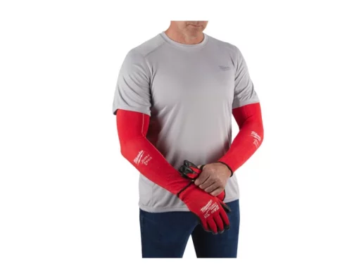 Нарукавники (безпалі рукавиці) з рівнем опору порізам C, 40 см MILWAUKEE