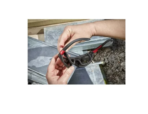 Окуляри захисні PREMIUM MILWAUKEE (затемнені, поляризовані) з м'якими вкладками