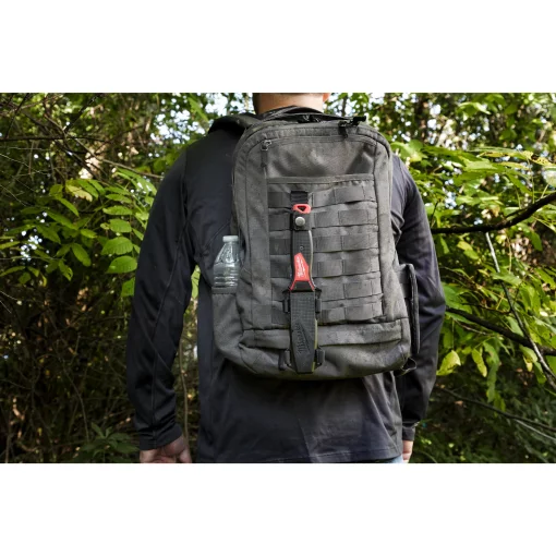 Ніж HARDLINE MILWAUKEE с фіксованим лезом, 127мм з чохлом пластиковим