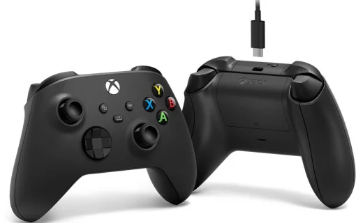 Геймпад Xbox BT, Carbon Black (USB cable)