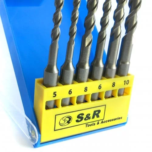 Набір бурів S & R Meister SDS-plus 6 шт.