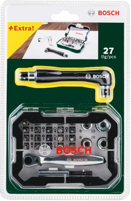 Набір насадок Bosch Professional Promobasket Set-27, 27шт