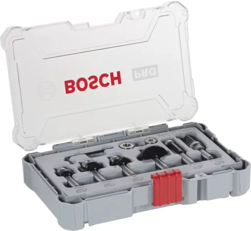 Набір кромкових фасонних фрез Bosch Professional 8мм 6шт