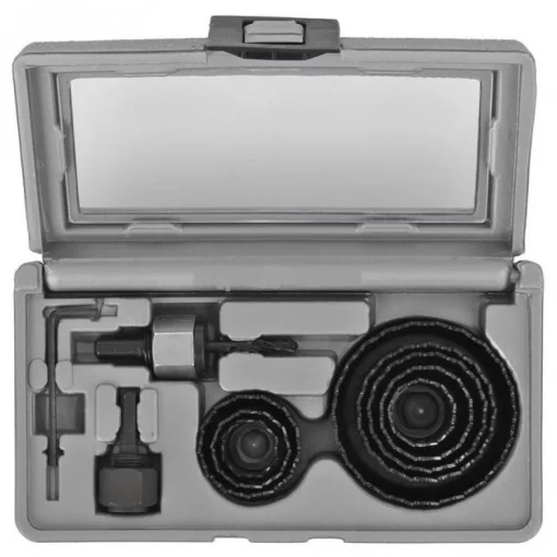 Коронки по дереву Bosch Professional 22,25,29,35,38,44,51, 68мм, 2 адаптери, кейс 11шт