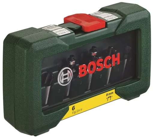 Набір фрез по дереву Bosch Professional Expert for Wood 8мм, 6шт