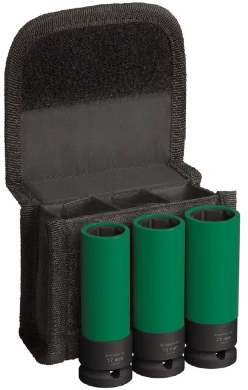 Набір ударних торцевих головок Bosch Professional Extra Deep1/2" 85мм 3шт