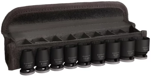 Набір ударних торцевих головок Bosch Professional Standart 3/8" 30мм 9шт