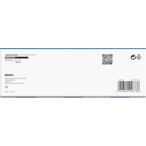 Набір ударних торцевих головок Bosch Professional Deep 3/8" 63мм 9шт