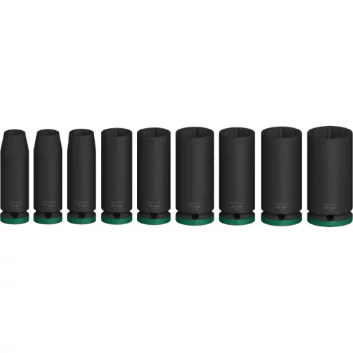 Набір ударних торцевих головок Bosch Professional Deep 1/2" 9шт