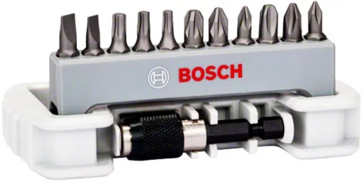 Біти Bosch Professional магнітний бітотримач, SL,PH,PZ,T, 25мм, набір 11шт