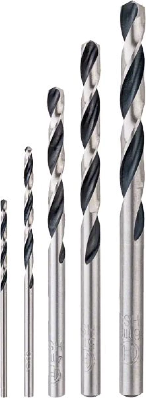 Набір свердел по металу Bosch Professional HSS-PointTeQ, 2-6мм, 5шт
