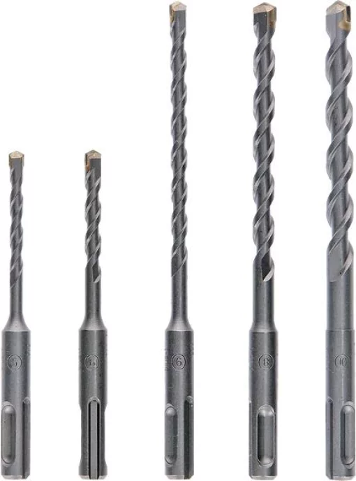 Набір бурів по бетону Bosch Professional SDS-Plus, 5,6,6,8,10мм, 5шт