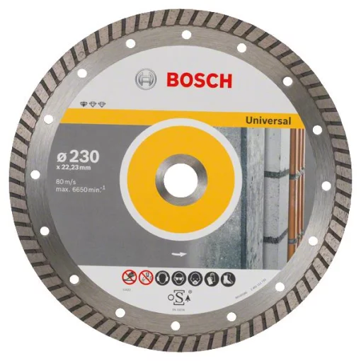Диск алмазний Bosch Professional Standard for Universal Turbo, 230х22.23мм